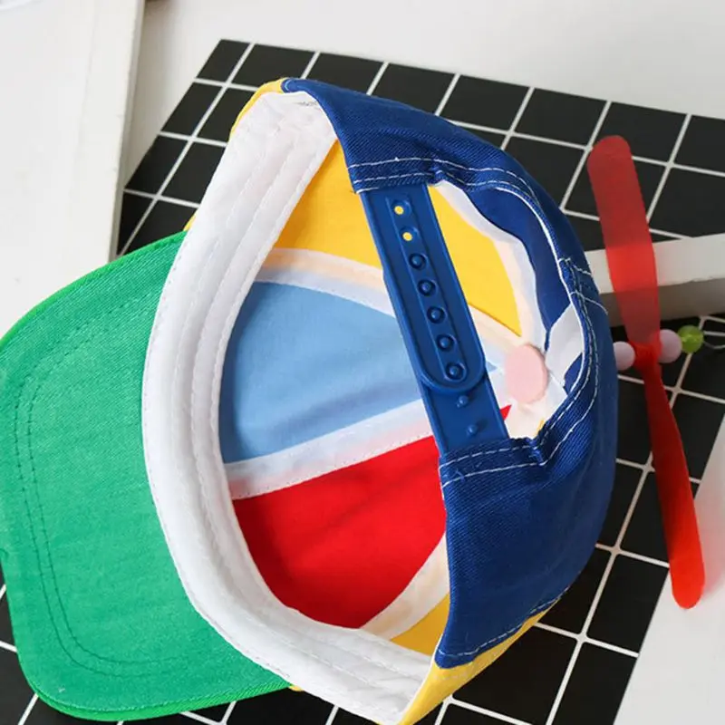 Adult Kid Summer Helicopter Propeller Baseball Cap Colorful Patchwork Dragonfly Beaded Cosplay Party Adjustable Snapback Dad Hat
Adult Kid Summer Helicopter Propeller Baseball Cap Colorful Patchwork Dragonfly Beaded Cosplay Party Adjustable Snapback Dad Hat