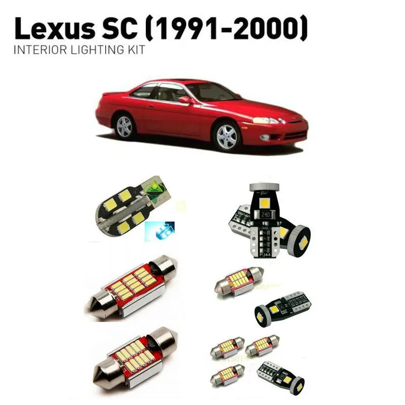 Led interior lights For Lexus sc 1991-2000 12pc Led Lights For Cars lighting kit automotive bulbs Canbus car-styling
Led interior lights For Lexus sc 1991-2000 12pc Led Lights For Cars lighting kit automotive bulbs Canbus car-styling