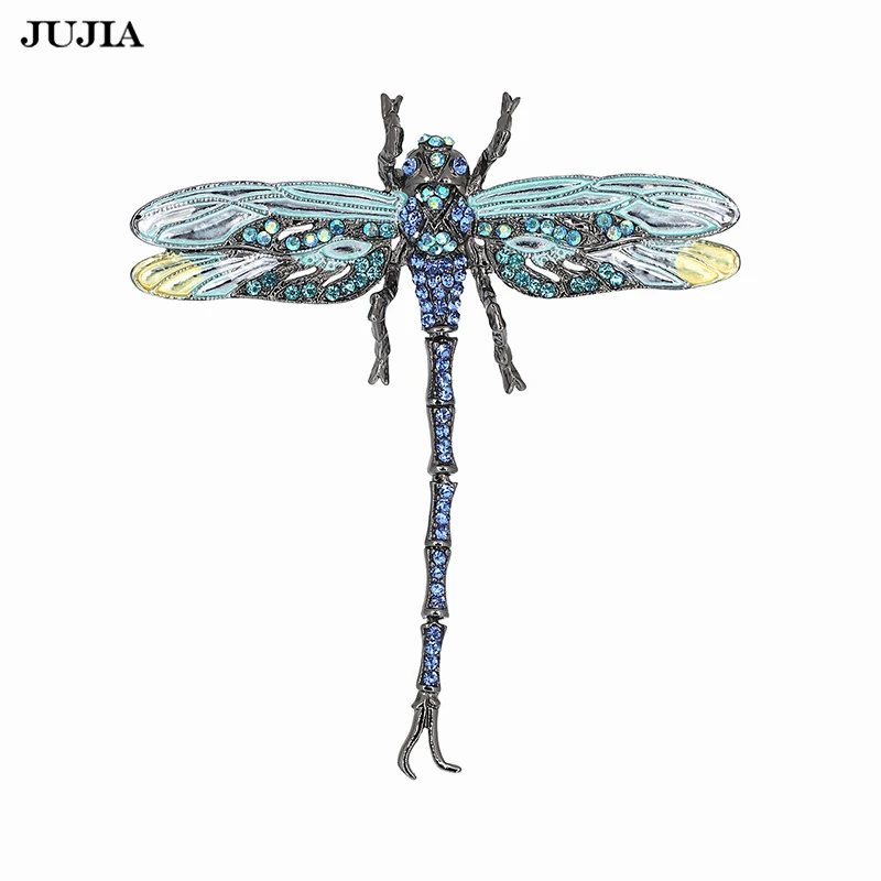 Wholesale Broches Jewelry Fashion Jewellery Brooches Rhinestone Dragonfly Brooch Pin Accessories Animal Brooch Relogio Feminino
Wholesale Broches Jewelry Fashion Jewellery Brooches Rhinestone Dragonfly Brooch Pin Accessories Animal Brooch Relogio Feminino