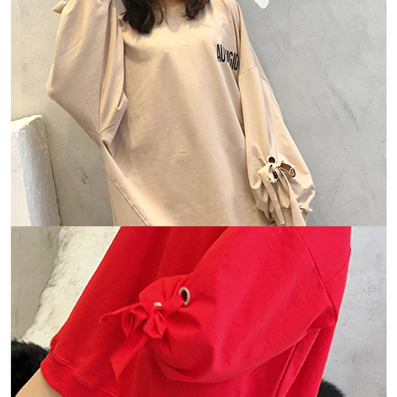 Letter Harajuku Casual Coat 2018 Autumn Winter Pullover Thick Loose Women Sweatshirt Female Hot Oversized Bat Sleeve Bow B640
Letter Harajuku Casual Coat 2018 Autumn Winter Pullover Thick Loose Women Sweatshirt Female Hot Oversized Bat Sleeve Bow B640
