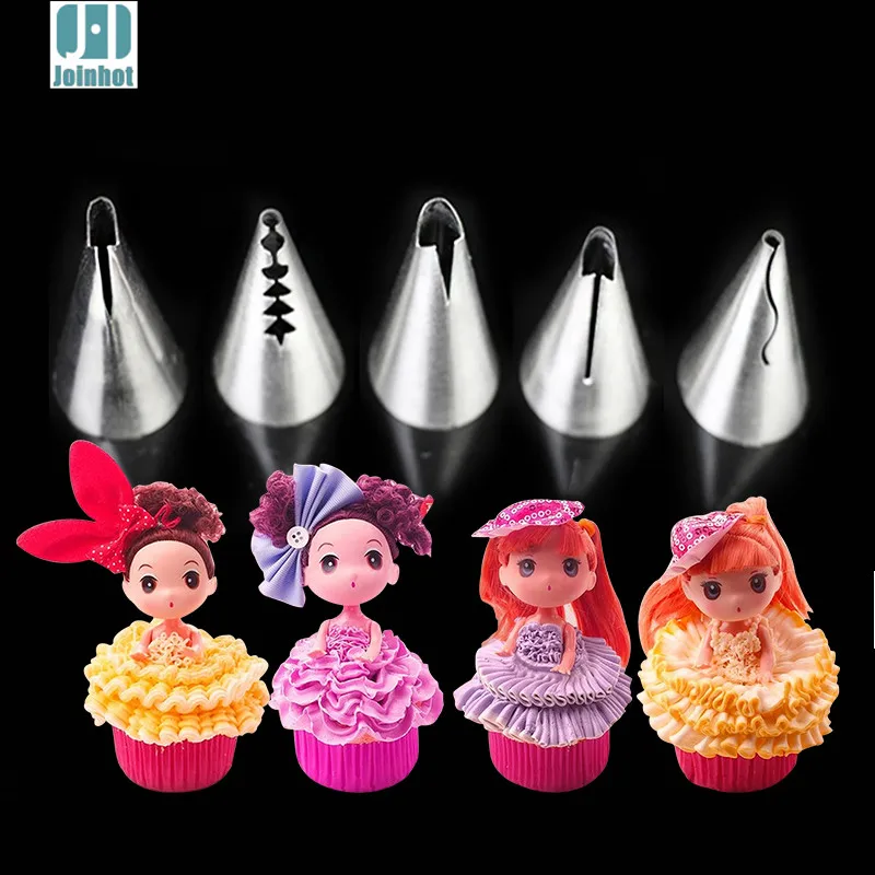 5pcs set Russian Tulip Flower Icing Piping Nozzles Cake Decoration Tips Baking Tool
5pcs set Russian Tulip Flower Icing Piping Nozzles Cake Decoration Tips Baking Tool