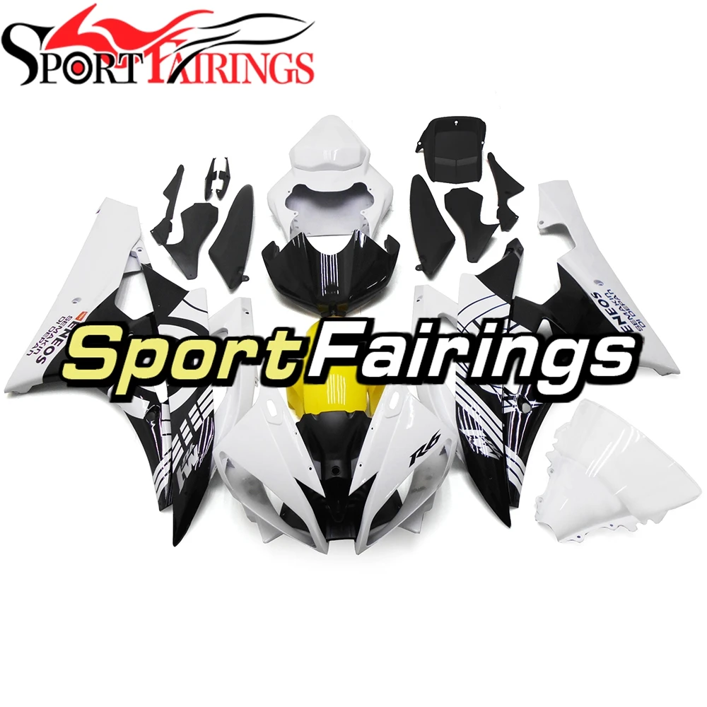 Full Fairings For Yamaha YZF600 YZF R6 06 07 YZF-R6 2006 2007 ABS Plastic Injection Motorcycle Fairing Kits White Black Lines
Full Fairings For Yamaha YZF600 YZF R6 06 07 YZF-R6 2006 2007 ABS Plastic Injection Motorcycle Fairing Kits White Black Lines