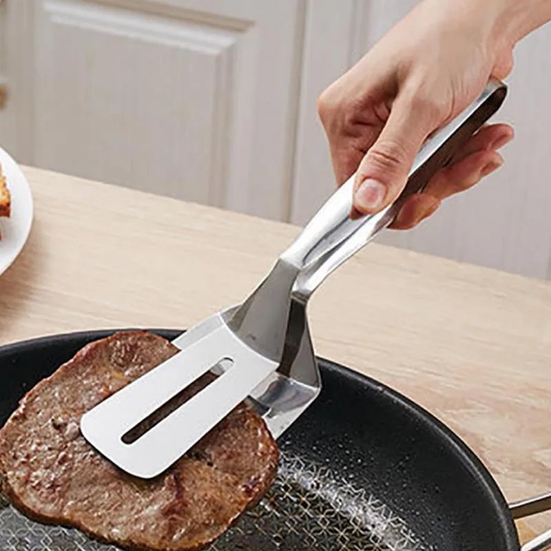 Kitchen Cooking Tools Stainless Steel Barbecue Clip BBQ Tongs Fried Shovel Bread Meat Vegetable Clamp 8
Kitchen Cooking Tools Stainless Steel Barbecue Clip BBQ Tongs Fried Shovel Bread Meat Vegetable Clamp 8