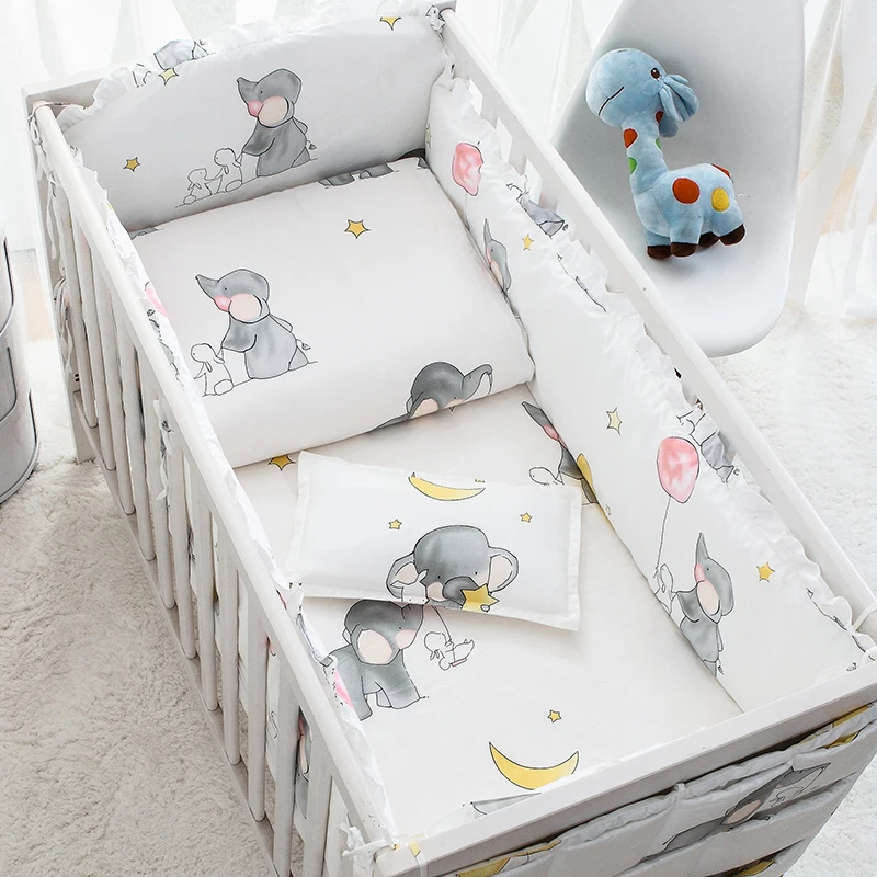 Baby Bedding Set Cotton Cartoon Crib Bed Bumper Baby Bed Linens Protective Case Baby Cot Sheet Infant Pillowcase Baby Bed Set
Baby Bedding Set Cotton Cartoon Crib Bed Bumper Baby Bed Linens Protective Case Baby Cot Sheet Infant Pillowcase Baby Bed Set