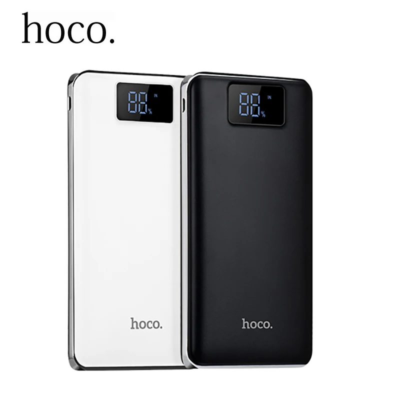 Внешний аккумулятор HOCO на 20000 мА · ч литиевая батарея 18650 универсальное быстрое