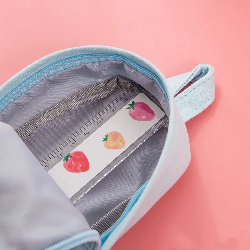Large-capacity Schoolbag Styling Pencil Bag Simple Students Cute Boys And Girls With Stationery Box Creative Canvas Pencil Box
Large-capacity Schoolbag Styling Pencil Bag Simple Students Cute Boys And Girls With Stationery Box Creative Canvas Pencil Box