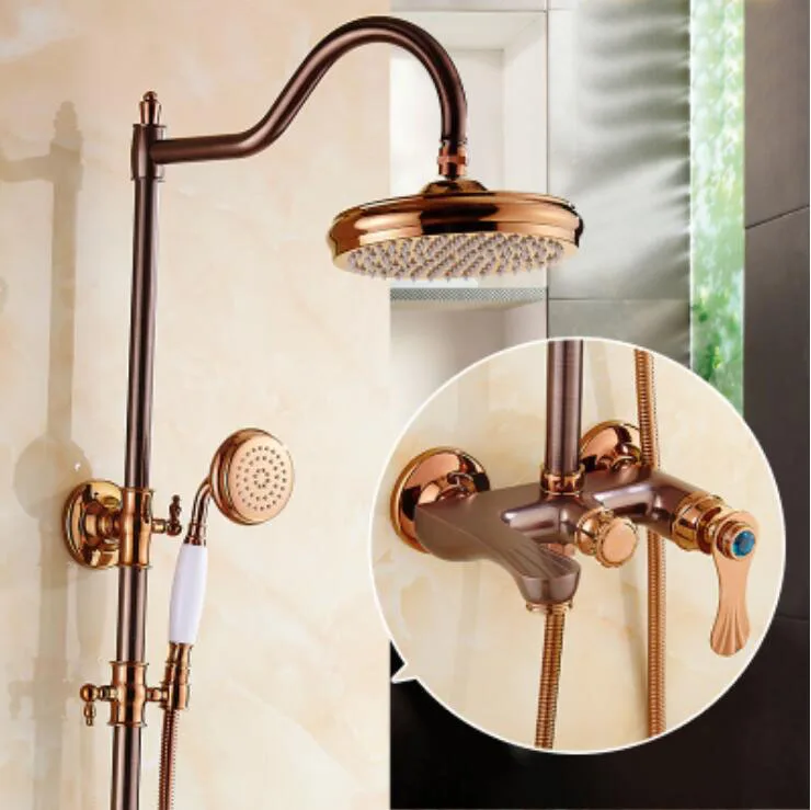 Luxury NEW Antique Rainfall Shower Set Faucet + Tub Mixer Tap + Hand held Shower Retro Luxury Bath and shower faucet set
Luxury NEW Antique Rainfall Shower Set Faucet + Tub Mixer Tap + Hand held Shower Retro Luxury Bath and shower faucet set
