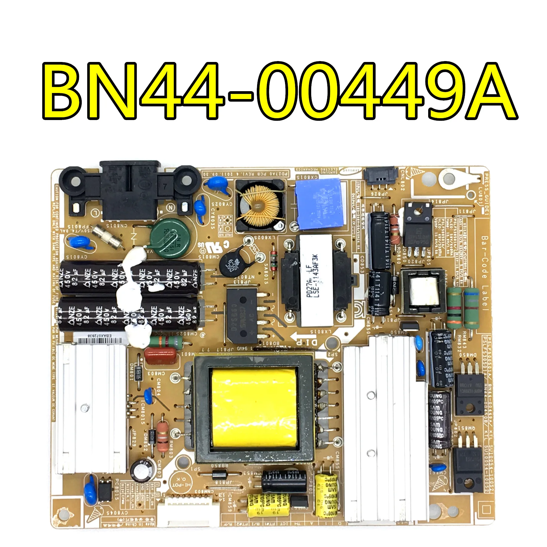 Оригинальный 100% тест для samgsung LT27A550 плата питания BN44-00449A BN44-00450B
Оригинальный 100% тест для samgsung LT27A550 плата питания BN44-00449A BN44-00450B