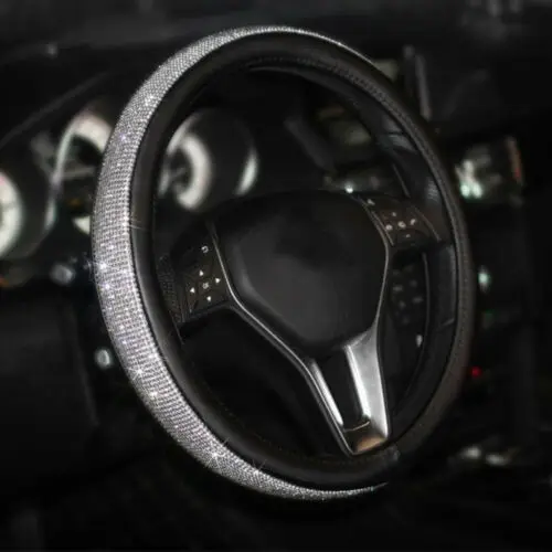 Leather Universal Car Steering-wheel Cover 38CM Car-styling Sport Auto Steering Wheel Covers Anti-Slip Automotive Accessories
Leather Universal Car Steering-wheel Cover 38CM Car-styling Sport Auto Steering Wheel Covers Anti-Slip Automotive Accessories