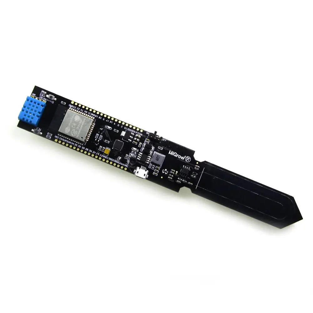 ESP32 WiFi Bluetooth-совместимый аккумулятор DHT11 модуль датчика температуры и влажности почвы
ESP32 WiFi Bluetooth-совместимый аккумулятор DHT11 модуль датчика температуры и влажности почвы
