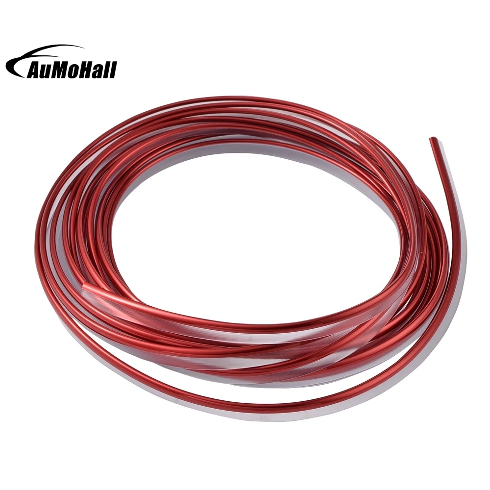 5M Universal Car Styling Flexible Trim For Car Interior Exterior Moulding Strip Decorative Strips Line DIY Sticker Red/Blue
5M Universal Car Styling Flexible Trim For Car Interior Exterior Moulding Strip Decorative Strips Line DIY Sticker Red/Blue