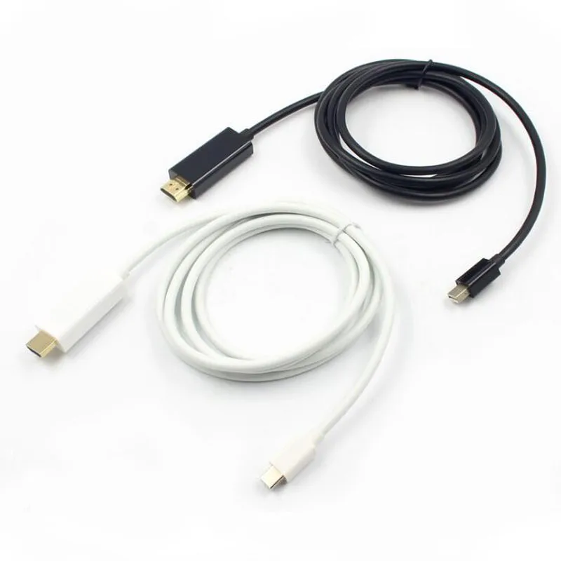 1,8 м 1080P позолоченный мини-порт дисплея штекер-HDMI штекер видео конвертер адаптер Mini DP в HDMI для Apple MacBook Pro Air
1,8 м 1080P позолоченный мини-порт дисплея штекер-HDMI штекер видео конвертер адаптер Mini DP в HDMI для Apple MacBook Pro Air