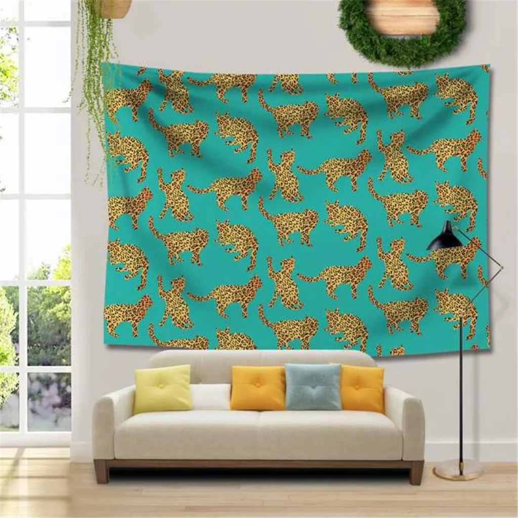 Dacron Leopard Printing Tapestry Hanging Wall Tapestry Mandala Hippie Bohemian Decorative Wall Mat Seat Blanket 150x200cm
Dacron Leopard Printing Tapestry Hanging Wall Tapestry Mandala Hippie Bohemian Decorative Wall Mat Seat Blanket 150x200cm
