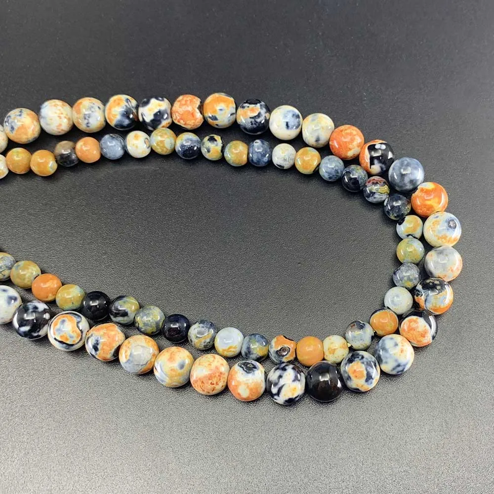 1 Strand/Lot 6-10mm Natural Stone Orange Flame Agates Bead Round Smooth Loose Spacer Beads Bracelet for Jewelry Making Findings
1 Strand/Lot 6-10mm Natural Stone Orange Flame Agates Bead Round Smooth Loose Spacer Beads Bracelet for Jewelry Making Findings