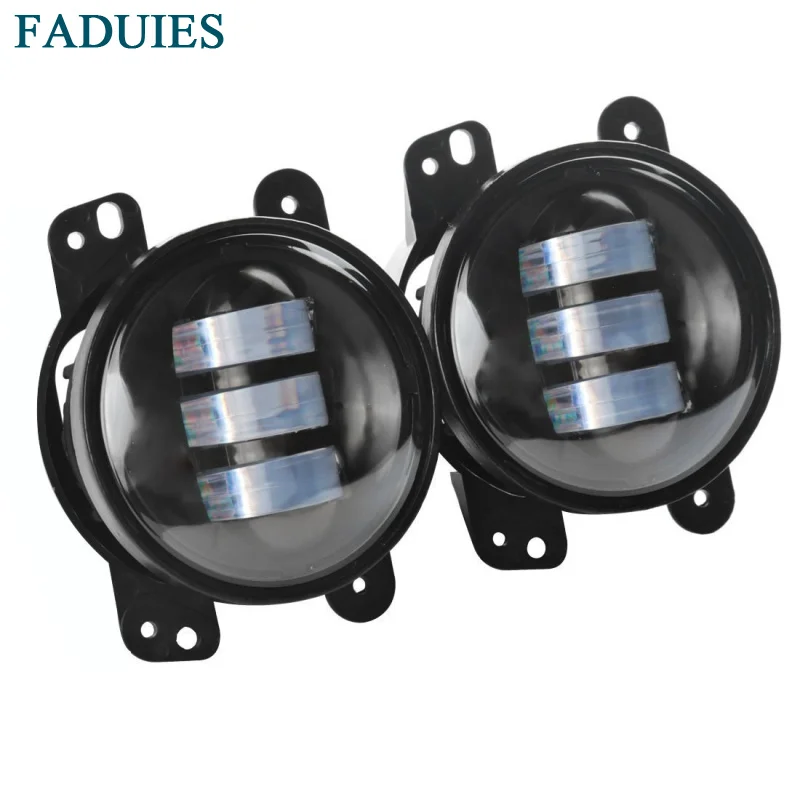 FADUEIS 2psc/set 4 Inch 30W Led Fog Light For Jeep Wrangler Dodge Chrysler Front Bumper fog Lights
FADUEIS 2psc/set 4 Inch 30W Led Fog Light For Jeep Wrangler Dodge Chrysler Front Bumper fog Lights
