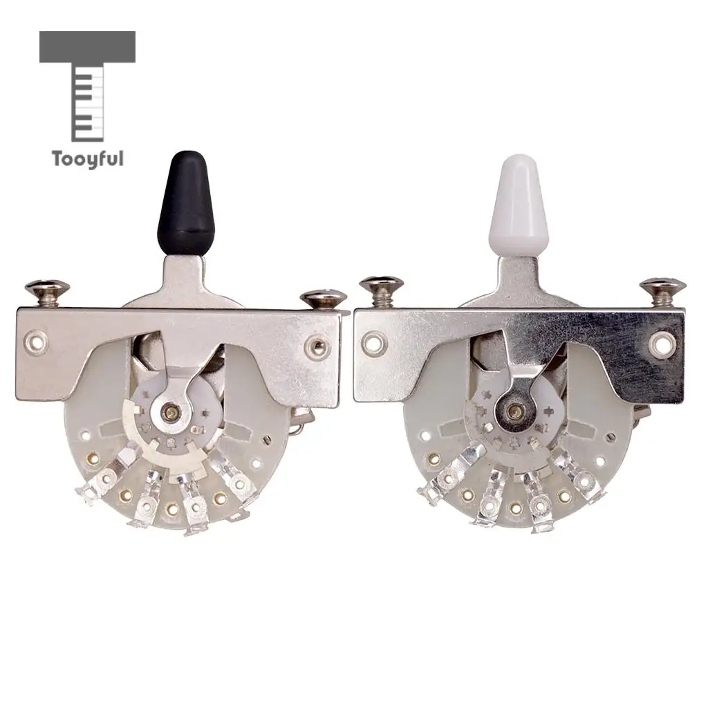 Tooyful 2PCS Vintage 5 Way Lever Switch Selector for ST FD Electric Guitar High Quality
Tooyful 2PCS Vintage 5 Way Lever Switch Selector for ST FD Electric Guitar High Quality
