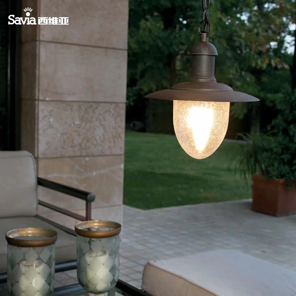 Savia Waterproof Pendant Lamp Outdoor IP44 E27 MAX 60W Aluminium Vintage Industrial Design For Courtyards Balconies And Doorways
Savia Waterproof Pendant Lamp Outdoor IP44 E27 MAX 60W Aluminium Vintage Industrial Design For Courtyards Balconies And Doorways
