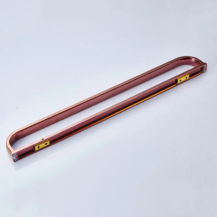 Free shipping Rose gold plated bathroom accessories brass single bath towel bar 58cm length
Free shipping Rose gold plated bathroom accessories brass single bath towel bar 58cm length