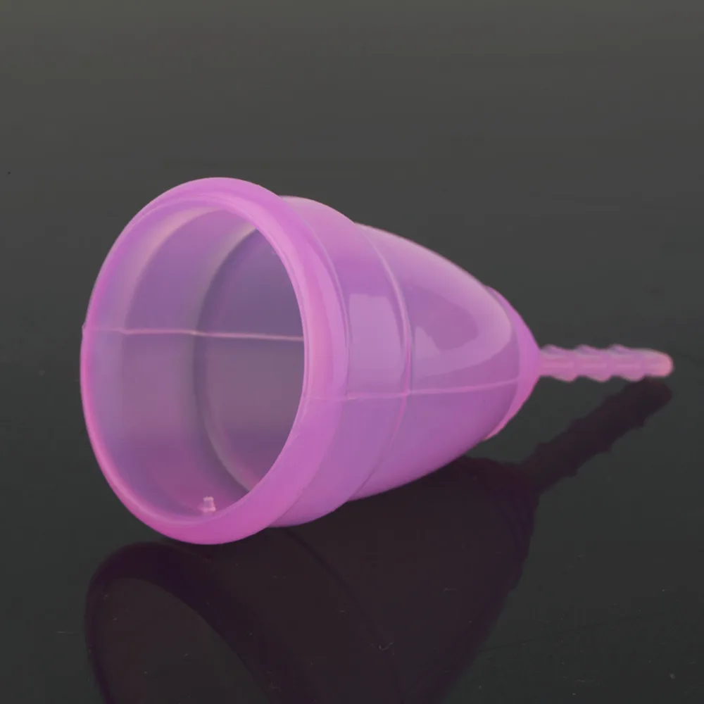 Hot Medical Grade Silicone Menstrual Cup Reusable Soft Cup Big/Small 3 Colors Women Feminine Hygiene Product Health Care 
Hot Medical Grade Silicone Menstrual Cup Reusable Soft Cup Big/Small 3 Colors Women Feminine Hygiene Product Health Care