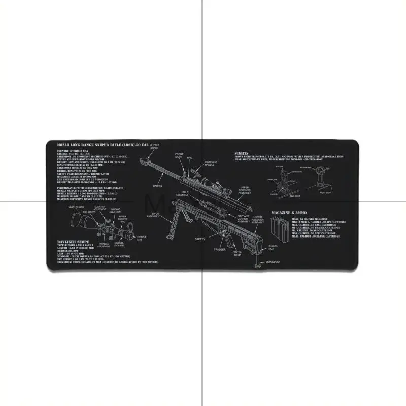 MaiYaCa CS GO gun parts m14 AR-15 HK45 AK47 98K Office Mice Gaming Mouse Pad soft Radiation Decorate Your Desk Pad mouse mat
MaiYaCa CS GO gun parts m14 AR-15 HK45 AK47 98K Office Mice Gaming Mouse Pad soft Radiation Decorate Your Desk Pad mouse mat