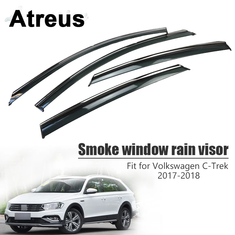 Atreus 4 шт. для Volkswagen VW C-trek 2017 2018 автомобильные аксессуары дверь дым Окно Солнцезащитный козырек от дождя ветрозащитные дефлекторы крышка
Atreus 4 шт. для Volkswagen VW C-trek 2017 2018 автомобильные аксессуары дверь дым Окно Солнцезащитный козырек от дождя ветрозащитные дефлекторы крышка