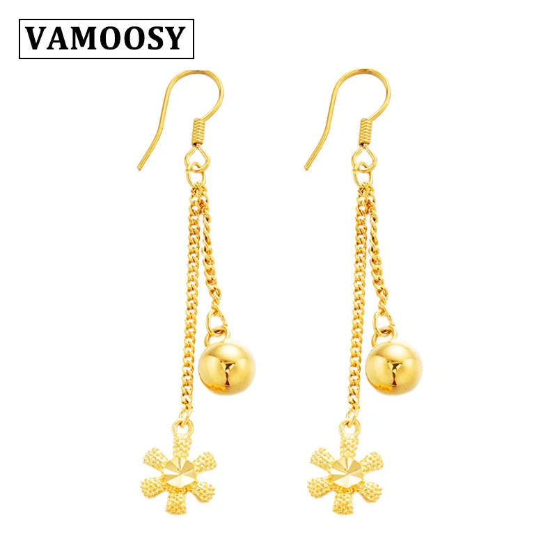 VAMOOSY 4 style women Gold Color 24K gold color Long Dangle Earrings Wedding Bridal Party Luxury Vintage Leaf Earring Jewelry
VAMOOSY 4 style women Gold Color 24K gold color Long Dangle Earrings Wedding Bridal Party Luxury Vintage Leaf Earring Jewelry