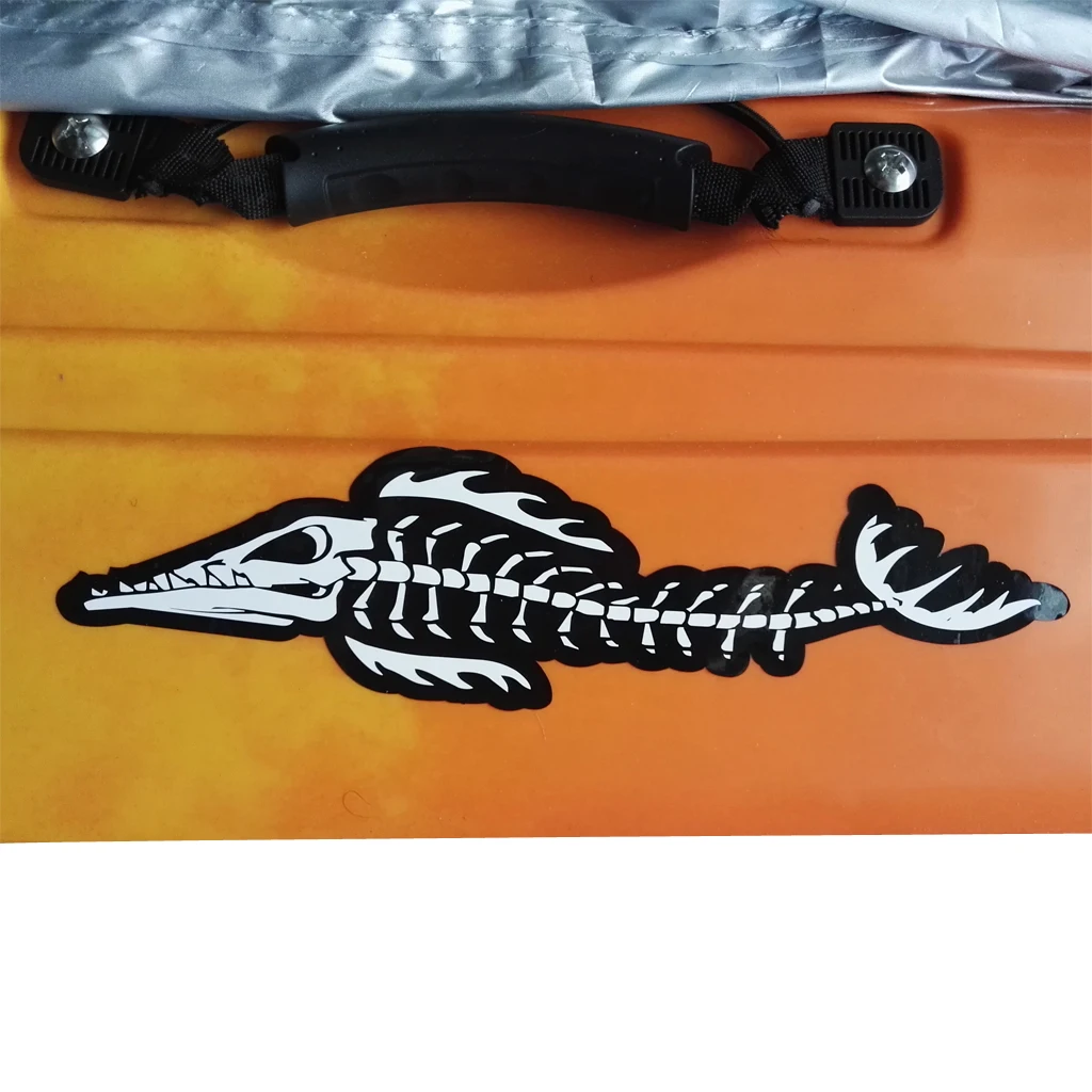 New 30*8CM 2 Pieces Vinyl Skeleton Alligator Decals Stickers DIY for Kayak Canoe Dinghy Boat Door Window Car Home Decoration
New 30*8CM 2 Pieces Vinyl Skeleton Alligator Decals Stickers DIY for Kayak Canoe Dinghy Boat Door Window Car Home Decoration