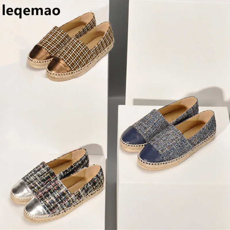 New Fashion Women's Shoes Cotton Fabric Round Toe Woman Loafers Brand Female Espadrilles Creepers Comfort Shoes Size 34-42
New Fashion Women's Shoes Cotton Fabric Round Toe Woman Loafers Brand Female Espadrilles Creepers Comfort Shoes Size 34-42