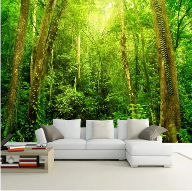 Natural Scenery 3D HD Large Wall Mural Forest Photo Wallpaper Living Room Landscape Home Improvement Customized Wall Paper Mural
Natural Scenery 3D HD Large Wall Mural Forest Photo Wallpaper Living Room Landscape Home Improvement Customized Wall Paper Mural