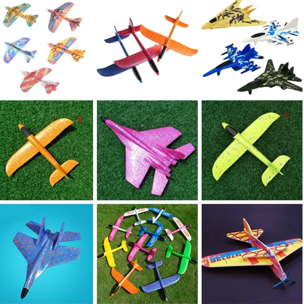 2020 Mini Foam Throwing Flying Airplane Aircraft Hand Launch Free Fly Plane Hand Throw Plane Puzzle Model Toys for Kids Children
2020 Mini Foam Throwing Flying Airplane Aircraft Hand Launch Free Fly Plane Hand Throw Plane Puzzle Model Toys for Kids Children