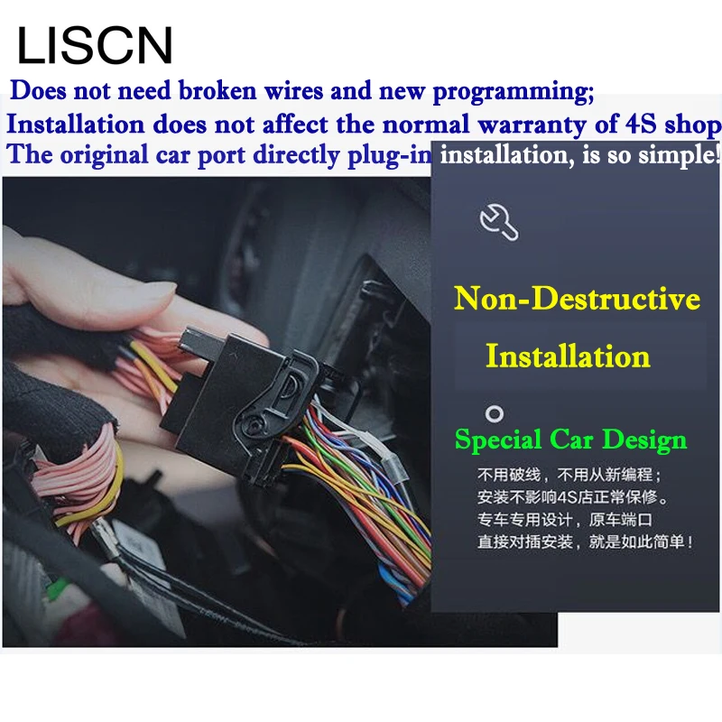 Front Rear Camera For Audi Q3 2010 ~ 2020 Backup camera interface Original screen upgrade Decoder Reversing camera
Front Rear Camera For Audi Q3 2010 ~ 2020 Backup camera interface Original screen upgrade Decoder Reversing camera