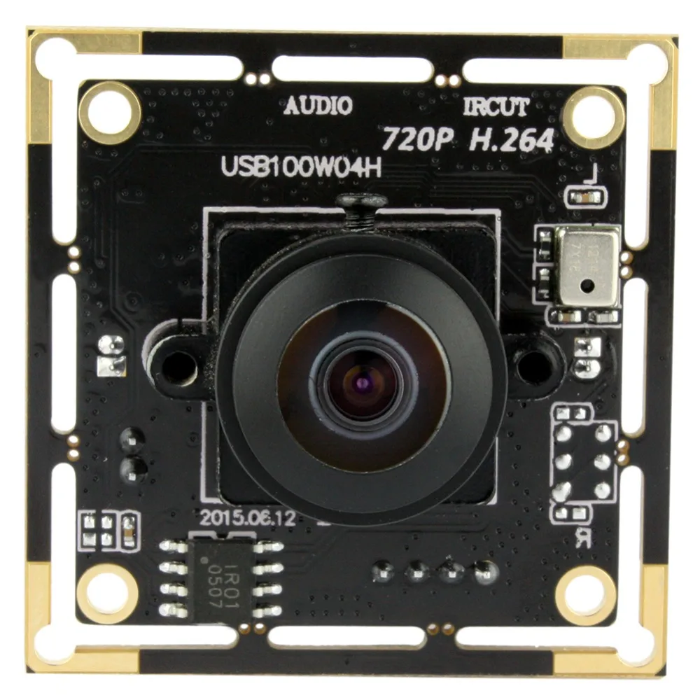 

1MP Camera Module 720P CMOS OV9712 H.264 USB2.0 Wide Angle Webcam for android windows linux mac mini PCB board USB camera module