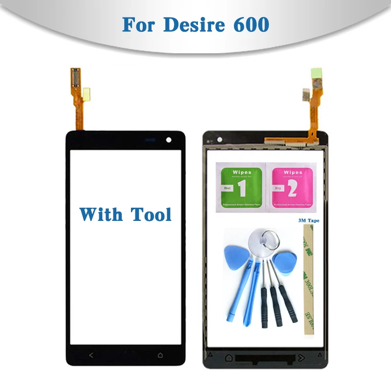 Сменный сенсорный экран для HTC Desire 600, экран 4,5 дюйма, дигитайзер, внешнее стекло, панель объектива
Сменный сенсорный экран для HTC Desire 600, экран 4,5 дюйма, дигитайзер, внешнее стекло, панель объектива