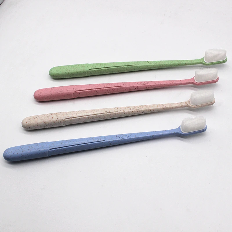 Nano Brush toothbrush Japanese Style Tandenborstel Soft Bamboo Charcoal Home Oral Care Double Ultra Soft Khaki Toothbrushes
Nano Brush toothbrush Japanese Style Tandenborstel Soft Bamboo Charcoal Home Oral Care Double Ultra Soft Khaki Toothbrushes