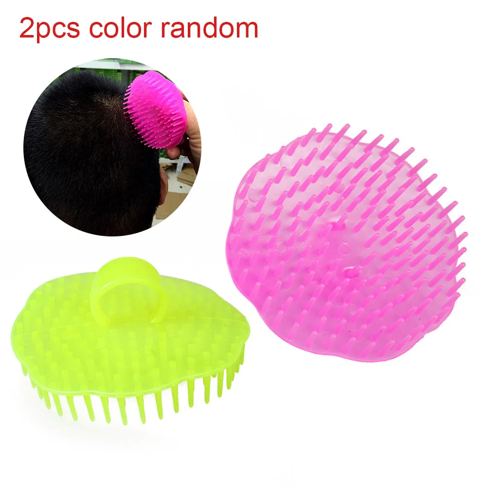 2 Pcs/Set Hair Wash Brush Soft Head Scalp Massager Bath Healthy Relax Comb for Washing Hair WH998
2 Pcs/Set Hair Wash Brush Soft Head Scalp Massager Bath Healthy Relax Comb for Washing Hair WH998