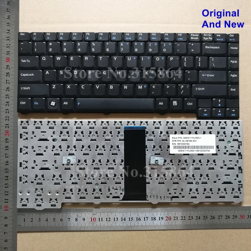 US New laptop keyboard for ASUS Z52 Z52J Z52JE X52 X53L F3 F3JC F3Jm F3Jp T11 F2 F2J F2F F3S Z53U Z53J F3J F3U F3 28p English
US New laptop keyboard for ASUS Z52 Z52J Z52JE X52 X53L F3 F3JC F3Jm F3Jp T11 F2 F2J F2F F3S Z53U Z53J F3J F3U F3 28p English
