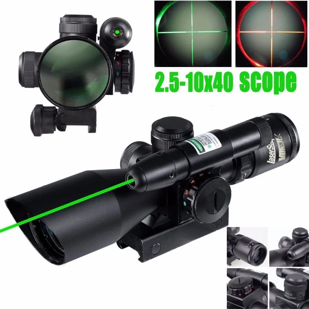 UniqueFire Outdoor Tactical Hunting 2.5-10x40 Rifle Scope With High Quality Optical Glasses Green/Red Illumination
UniqueFire Outdoor Tactical Hunting 2.5-10x40 Rifle Scope With High Quality Optical Glasses Green/Red Illumination