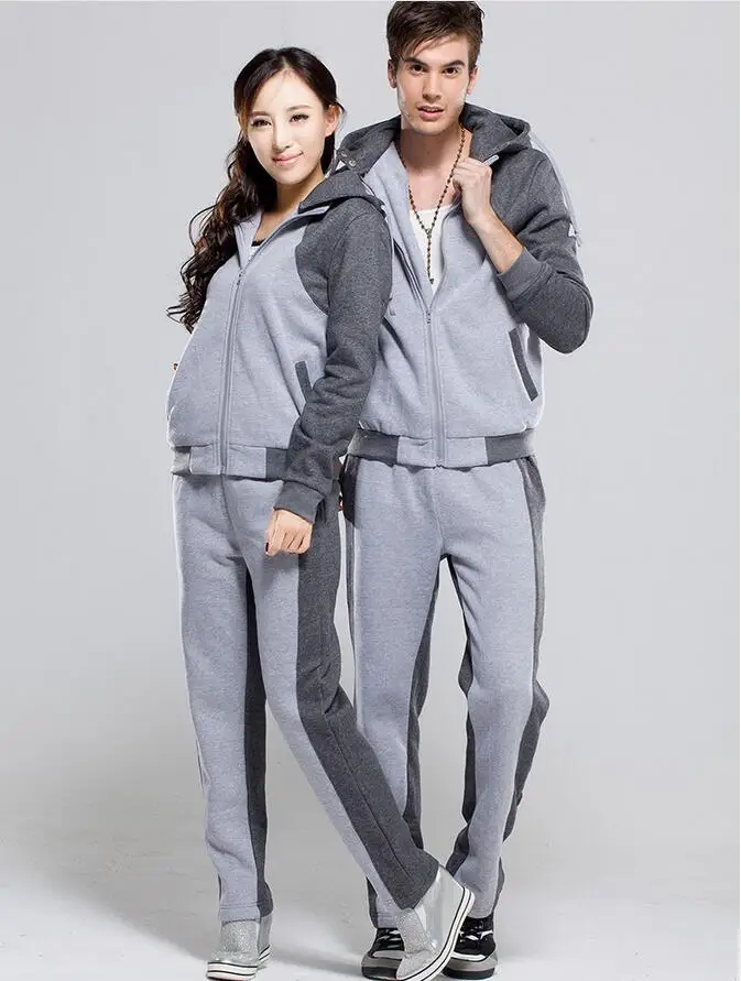 Rlyaeiz Lovers Sporting Suits Men 2017 Autumn Winter Plus Velvet Warm Mens patched Color Hooded Jackets + Pants Sets Sportswear
Rlyaeiz Lovers Sporting Suits Men 2017 Autumn Winter Plus Velvet Warm Mens patched Color Hooded Jackets + Pants Sets Sportswear