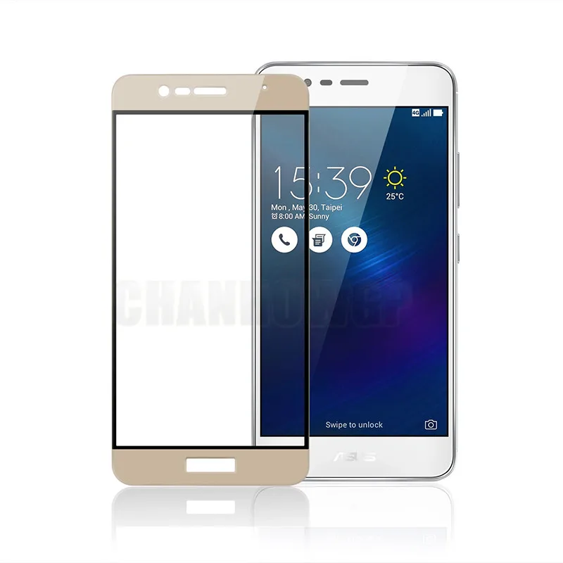 С уровнем твердости 9 H полное покрытие закаленное Стекло для ASUS Zenfone 3 MAX ZC520TL ZC520 TL