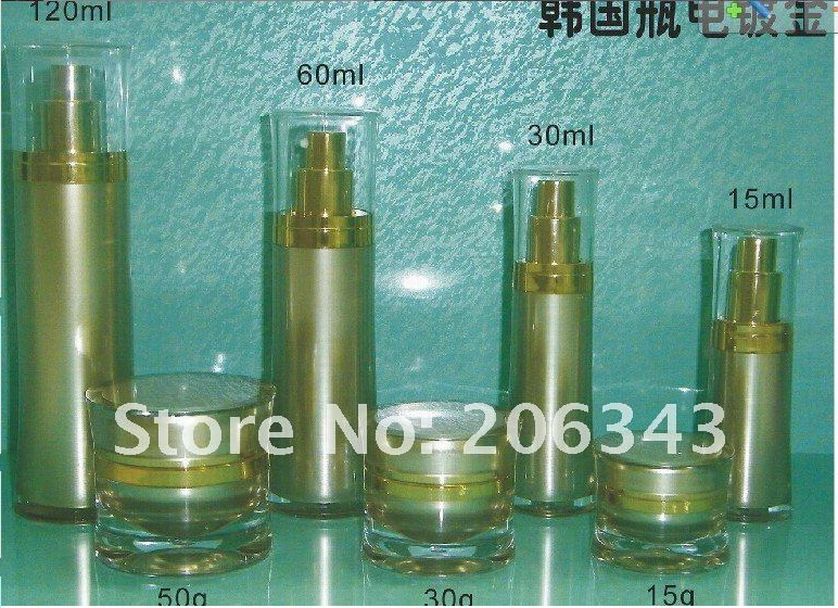 15g Gold acrylic cream bottle ,cosmetic container,,cream jar,Cosmetic Jar,Cosmetic Packaging
15g Gold acrylic cream bottle ,cosmetic container,,cream jar,Cosmetic Jar,Cosmetic Packaging
