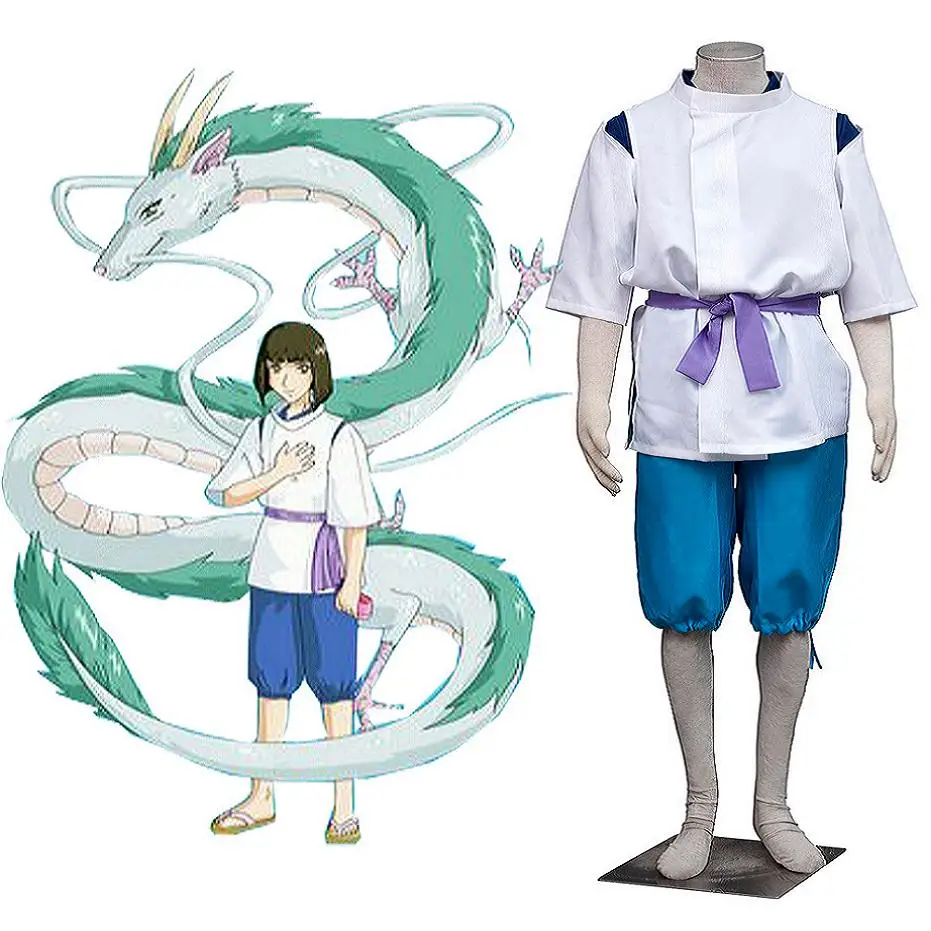 High-Q Unisex Anime Spirited Away Nigihayami Kohakunushi Cosplay Costumes Set Custom Size
High-Q Unisex Anime Spirited Away Nigihayami Kohakunushi Cosplay Costumes Set Custom Size