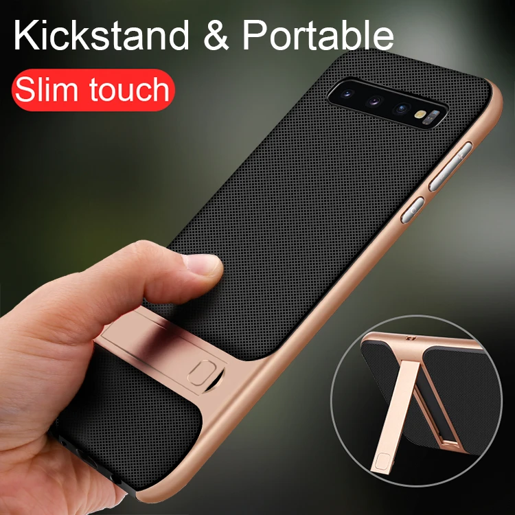360 Protective Phone Cover for Samsung Galaxy S10 5G Cases TPU Silicone Hybrid Stand Shockproof Armor S105G GalaxyS10 2019 Coque
360 Protective Phone Cover for Samsung Galaxy S10 5G Cases TPU Silicone Hybrid Stand Shockproof Armor S105G GalaxyS10 2019 Coque