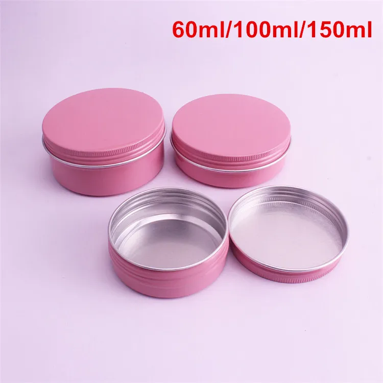1Lots 60ml/100ml/150ml Pink Empty Aluminum Jars Refillable Cosmetic Pot Bottle Ointment Cream Sample Food Packaging Containers
1Lots 60ml/100ml/150ml Pink Empty Aluminum Jars Refillable Cosmetic Pot Bottle Ointment Cream Sample Food Packaging Containers