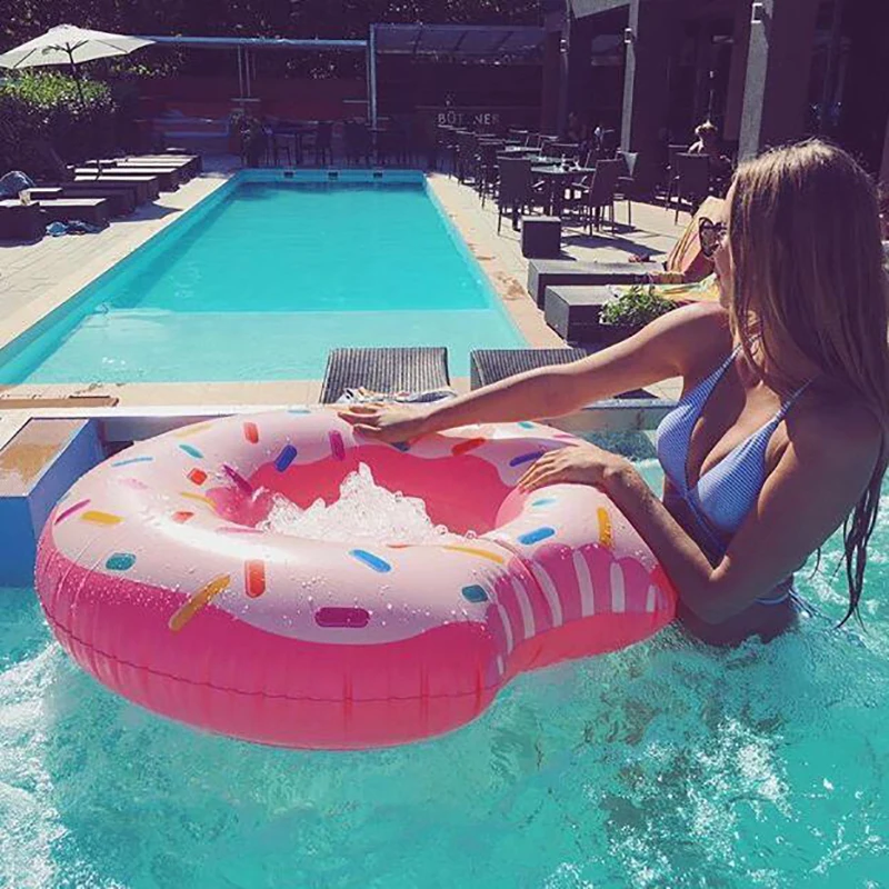110cm Inflatable Donut Swimming Ring Giant Pool Float Toys Circle Beach Sea Party Inflatable Ride-on Mattress Adult Boia Piscina
110cm Inflatable Donut Swimming Ring Giant Pool Float Toys Circle Beach Sea Party Inflatable Ride-on Mattress Adult Boia Piscina
