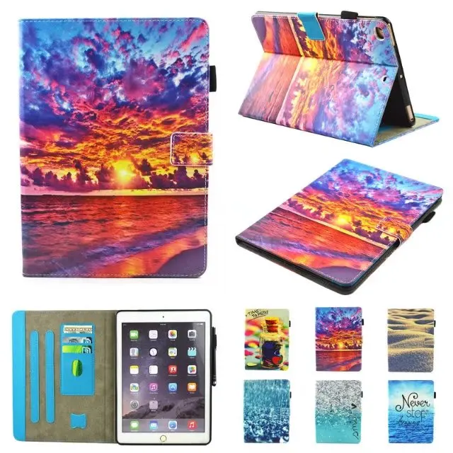 Fashion Pattern Soft TPU Silicone PU Leather Flip Cover For Apple iPad Air 1 For iPad 5 Case Funda Tablet Stand Skin Shell
Fashion Pattern Soft TPU Silicone PU Leather Flip Cover For Apple iPad Air 1 For iPad 5 Case Funda Tablet Stand Skin Shell