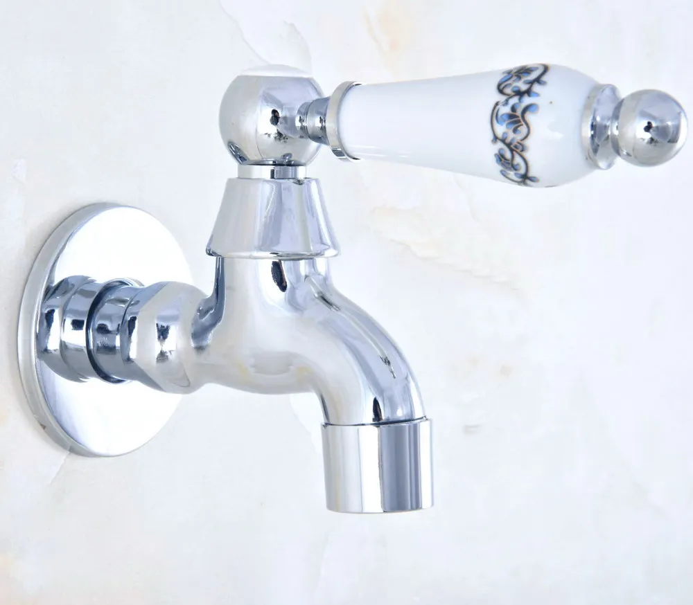 Polished Chrome Brass Single Ceramic Handle Bathroom Mop Pool Faucet /Garden Water Tap / Laundry Sink Water Taps mav157
Polished Chrome Brass Single Ceramic Handle Bathroom Mop Pool Faucet /Garden Water Tap / Laundry Sink Water Taps mav157