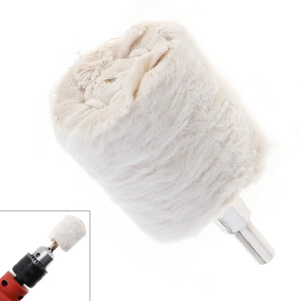 2 Inch Cylinder Shape Polishing Wheel Mirror Polishing Buffer Cotton Pad with 6mm Shank Diameter for Surface Polishing
2 Inch Cylinder Shape Polishing Wheel Mirror Polishing Buffer Cotton Pad with 6mm Shank Diameter for Surface Polishing