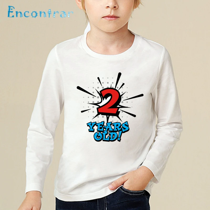 Birthday Boy Number 1-5 Letter Print Funny T shirt Kids Casual Long Sleeve Tops Baby Happy Birthday Gift Number T-shirt,LKP2434
Birthday Boy Number 1-5 Letter Print Funny T shirt Kids Casual Long Sleeve Tops Baby Happy Birthday Gift Number T-shirt,LKP2434