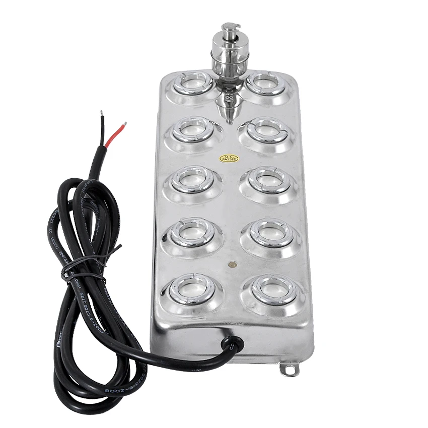 1PC DC48V Household And Commercial Ultrasonic Mist Maker Fogger 10 Head Humidifier 4.5kg/H Ultrasonic Atomizer CL-10D48-SS
1PC DC48V Household And Commercial Ultrasonic Mist Maker Fogger 10 Head Humidifier 4.5kg/H Ultrasonic Atomizer CL-10D48-SS