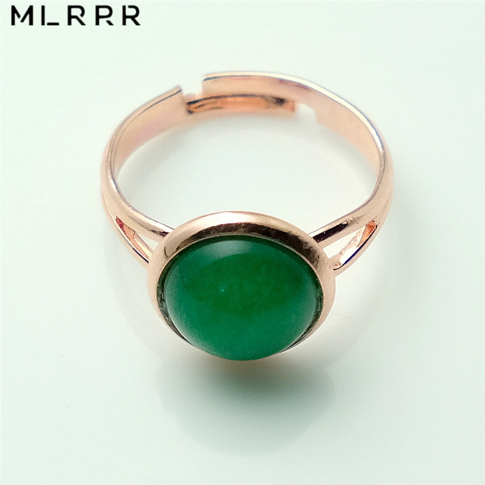 Vintage Classic Natural Stones Jewelry Simply Green Emeralds Charms Rings Copper | Украшения и аксессуары